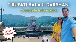 Tirupati Balaji Darshan  तिरुपति बालाजी दर्शन कैसे करें  FULL INFORMATION  Anna Prasadam Tirupati [upl. by Unity]