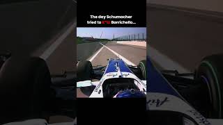 Do you think Schumacher did this on purpose or was it a racing moment [upl. by Juli]