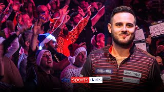 GOOSEBUMPS 🙌 Joe Cullens memorable Oasis walkon at the World Darts Championship [upl. by Oisacin]