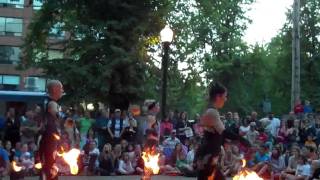 Flame Oz Buskers Halifax 2010 [upl. by Patterman563]