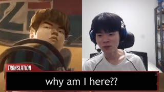 Even Deft Thinks Its Him  Koreans React to quotHeavy is the Crownquot MV Translated [upl. by Jill]