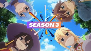 KonoSuba Season 3 Release Date Update [upl. by Gruchot]