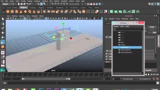 Maya 2016 tutorial  The Point constraint explained [upl. by Mylander]