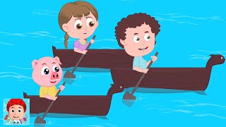 Ramer Ramer Ramer Votre Bateau Chanson et Comptines pour Enfants  Schoolies [upl. by Arlo]