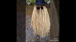 Diy how to Cousin Itt costume Addams Family [upl. by Anna-Diane]