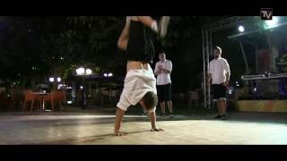 Corissia Beach Hotel Georgioupolis  Breakdance Night 2016 KretaCrete HD [upl. by Adnowal]