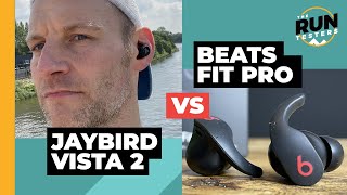 Jaybird Vista 2 vs Beats Fit Pro Three Run Testers reveal the best wireless running buds [upl. by Trebmer]