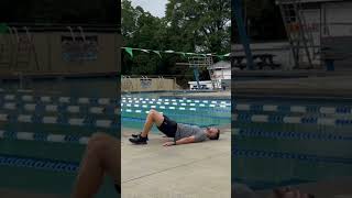 Backstroke Kick Exercise  Glute Bridge [upl. by Iror279]