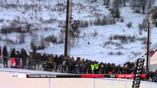 Ayumu Hirano  3rd place run at the Arctic Challenge Halfpipe 2013 [upl. by Nirej528]