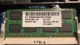 HP ProBook 4730s Ram Upgrade [upl. by Aineles473]