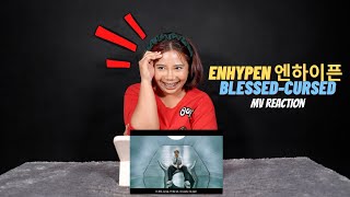 SALI REACTION ENHYPEN 엔하이픈 BlessedCursed MV REACTION BY SALIRUM [upl. by Groscr]