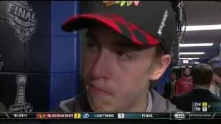 Teuvo Teravainen Postgame Interview [upl. by Nilram]