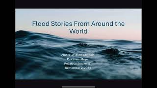 Flood Stories From Around the World [upl. by Aloin670]