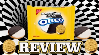 OREO Black and White Cookie Review [upl. by Aletta914]