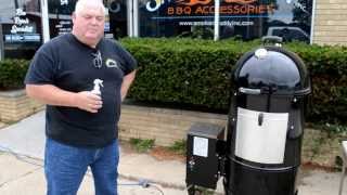 BBQ Ribs with the WSM Pellet Burner Conversion kit [upl. by Assirod]