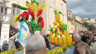 Roquebrun fête du mimosa 2019 [upl. by Nekcarb766]