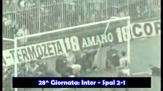 Road to Scudetto  19651966  Tutti i gol dellInter [upl. by Iruyas]