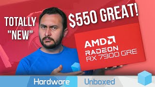 quotNewquot 550 RDNA 3 GPU AMD Radeon RX 7900 GRE Review [upl. by Nivrad557]