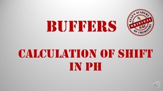 Buffers and shift in pH problem  Henderson  Hasselbalch Equation  Shift in pH [upl. by Nnaitsirhc]