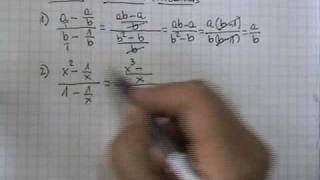 Fracciones compuestas algebraicas 01 [upl. by Chapell939]