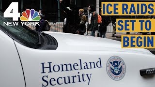 ICE Raids on 2000 Undocumented Immigrant Families Set to Begin Sunday  NBC New York [upl. by Ettezzus41]