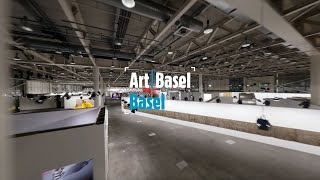 Art Basel in Basel  Drone flight through Unlimited [upl. by Loralie816]