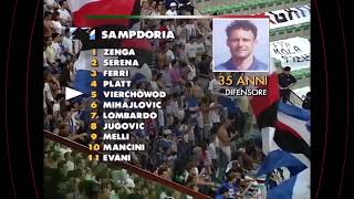 Pietro Vierchowod 35 anni vs Milan Supercoppa Italiana 1994 [upl. by Eicyak]