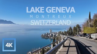 Switzerland me Lake Geneva ke kinaare par bassa Sheher Montreux Ki Seer  Ek Vlog [upl. by Illene908]