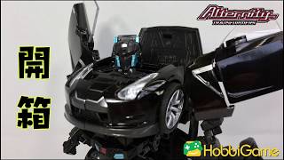 【HG玩具開箱】TAKARA TOMY Alternity Transformers GTR Convoy Black Ver [upl. by Kenzie]