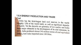 India Energy Prodn and Trade [upl. by Budworth]