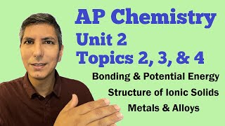 Energy Ionic Solids Metals amp Alloys  AP Chem Unit 2 Topics 24 [upl. by Birgit]