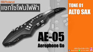 AE05 Aerophone GO Tone 01Alto Saxophone บริษัท ธีระมิวสิค จำกัด  THEERAMUSIC [upl. by Assital]