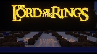 The Lord of the Rings  Into The West Minecraft Noteblocks [upl. by Apur]