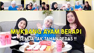 Siapa berani  Mukbang ayam richeese pedas tahap 5 🌶️🌶️ [upl. by Atikel]