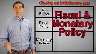 Fiscal amp Monetary Policy  Macro Topic 51 [upl. by Tierney]