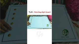 TLM Matching Light Board Shortsshortsfeedshortsvideoyoutubeshortsviralvideotrending [upl. by Ailey]