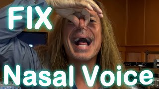 Fix Nasal Voice  Improve Vocal Tone  Ken Tamplin Vocal Academy [upl. by Anaiv557]