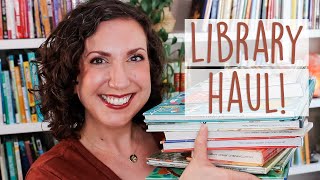 HOMESCHOOL LIBRARY BOOK HAUL [upl. by Ahsonek]