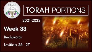 Torah Portions  Week 33  Bechukotai  Judgement of the Wicked Leviticus 2627 20212022 [upl. by Eened]