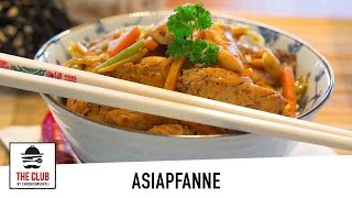 Asiapfanne mit Poulet  theclubch  Rezept 28 [upl. by Rivy967]