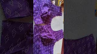 Stitching poat neck blouse with bodar in East method [upl. by Vyky]