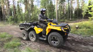 CanAm Outlander 6x6 ATV Features  6FEEL DRIVE [upl. by Moe835]