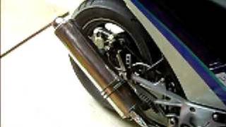 YAMAHA FJ1200 ART titanium exhaust VID 1 [upl. by Eyk]