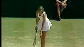 Wimbledon 1976 F Chris Evert d Evonne Goolagong Cawley Pt 2 [upl. by Ivek]