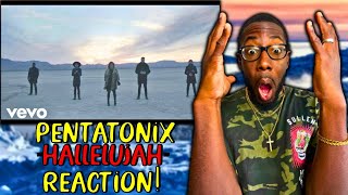 MY FIRST TIME REACTING TO PENTATONIX  RETRO QUIN REACTS TO PENTATONIX quotHALLELUJAHquot OFFICIAL VIDEO [upl. by Ytirahc418]