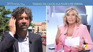 Damiano Tommasi giallorosso quotLa nostra proposta politica è alternativa a chi ha governato [upl. by Ratib252]