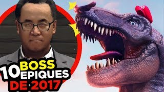 10 BOSS les plus ÉPIQUES de 2017 [upl. by Anirret]