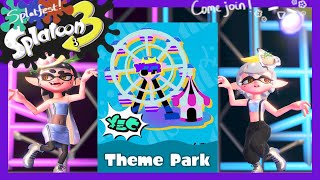 Splatfest TIME Theme Park Splatoon 3 [upl. by Cavan]