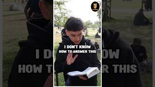 Christians Reaction To Bible Contradiction  Hashim  Speakers Corner [upl. by Akihsay555]