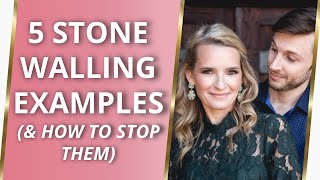 5 Stonewalling Examples amp How To Stop Stonewalling In Relationships 😮 [upl. by Amme]